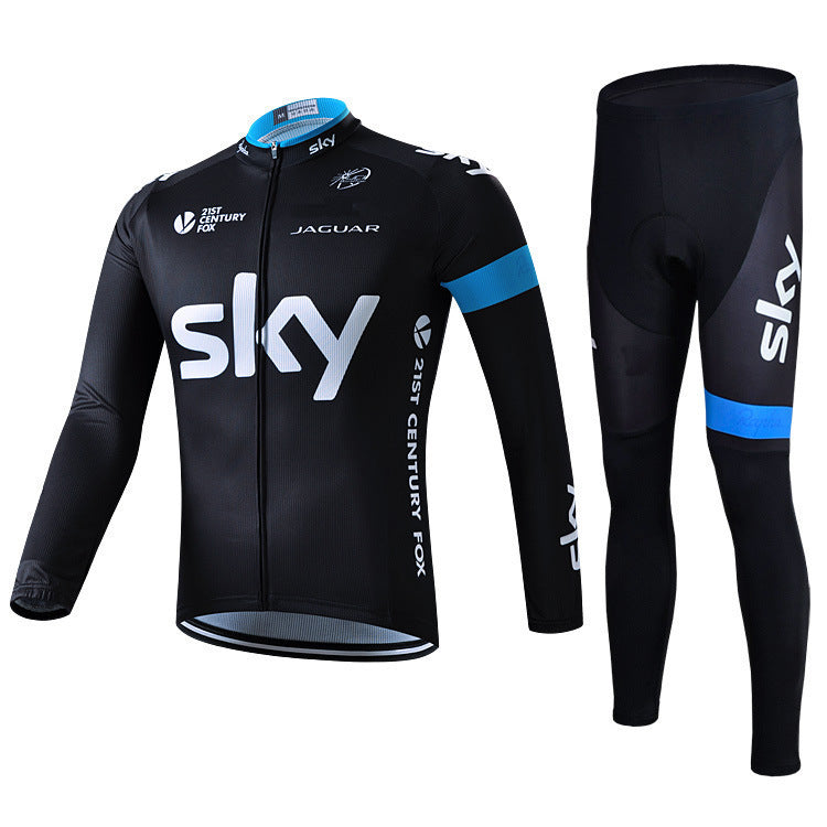 Long-sleeved Pro Cycling kit