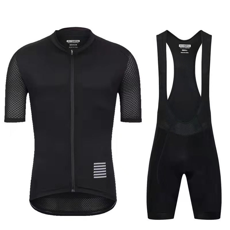 Short-sleeved cycling set