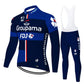 FDJ - Long sleeved pro cycling kit